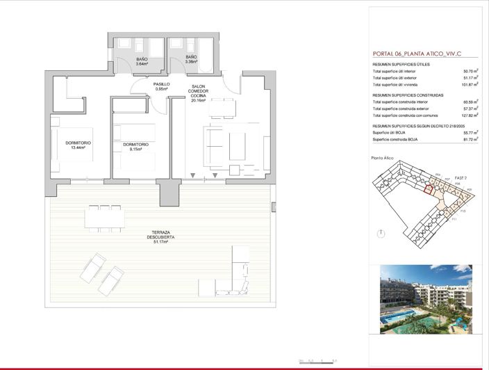 Image No.34-2 Bed Penthouse for sale