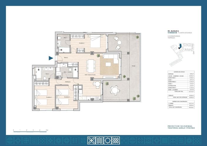 Image No.28-3 Bed Apartment for sale