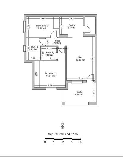 Image No.46-2 Bed Apartment for sale