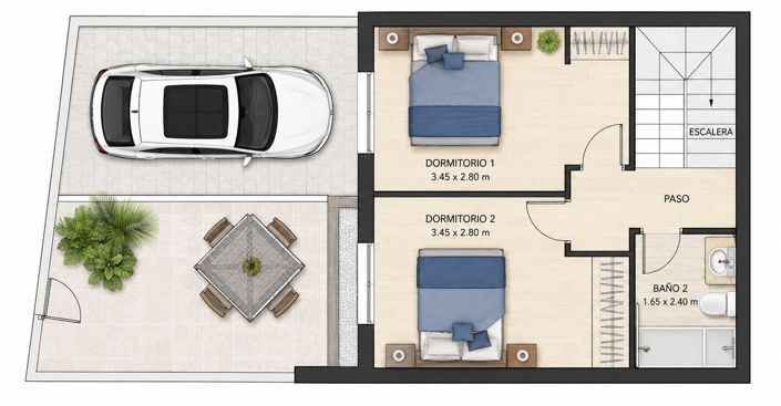 Image No.31-3 Bed Townhouse for sale