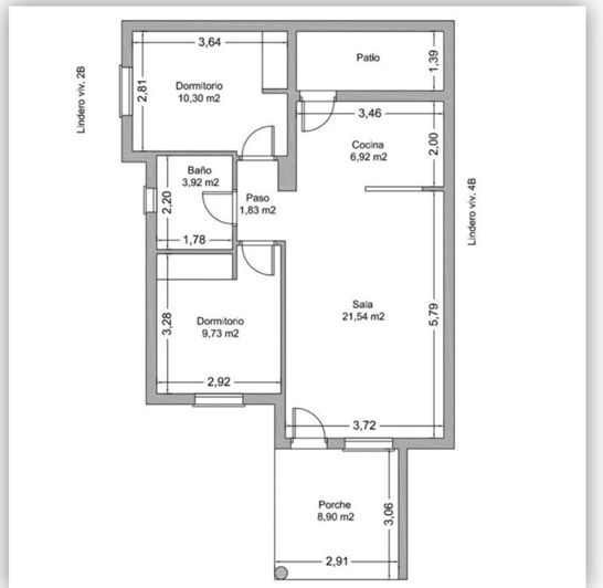 Image No.41-2 Bed Apartment for sale