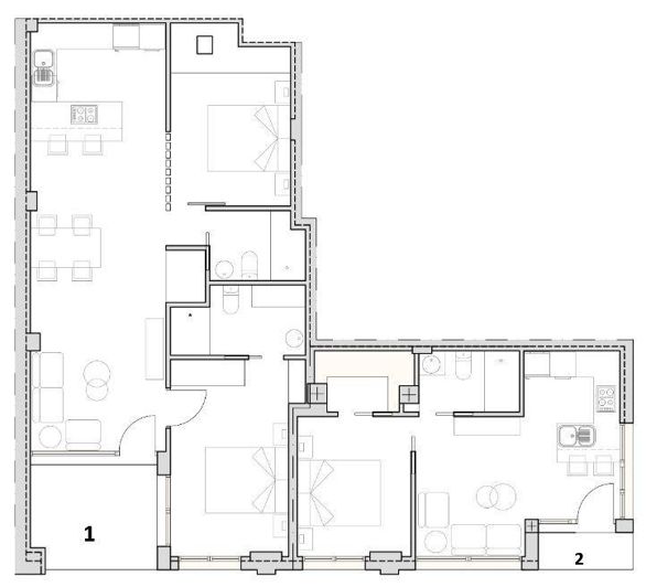 Image No.16-1 Bed Apartment for sale