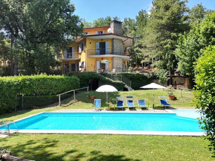 Image No.3-Villa / Détaché de 8 chambres à vendre à Anghiari