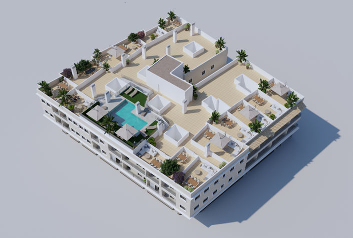 Image No.3-Appartement de 3 chambres à vendre à Algorfa