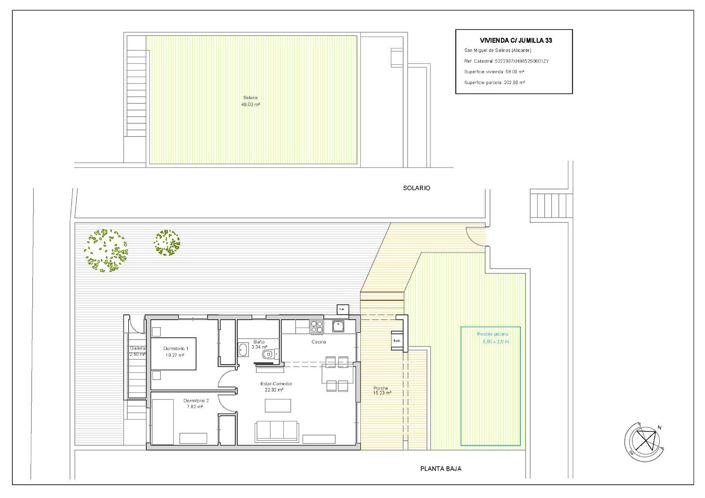 Image No.2-Maison de 2 chambres à vendre à Orihuela Costa