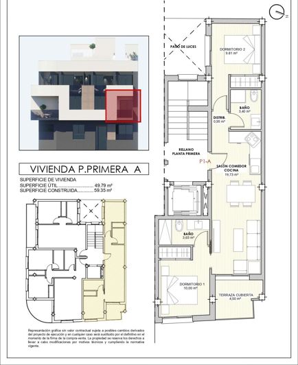 Image No.17-Appartement de 1 chambre à vendre à Torrevieja