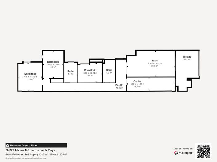 Image No.20-3 Bed Penthouse for sale