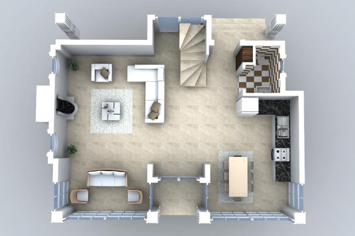 Image No.11-Villa / Détaché de 4 chambres à vendre à Ovacik