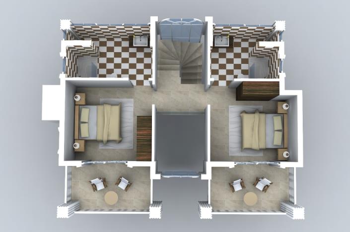 Image No.13-Villa / Détaché de 4 chambres à vendre à Ovacik