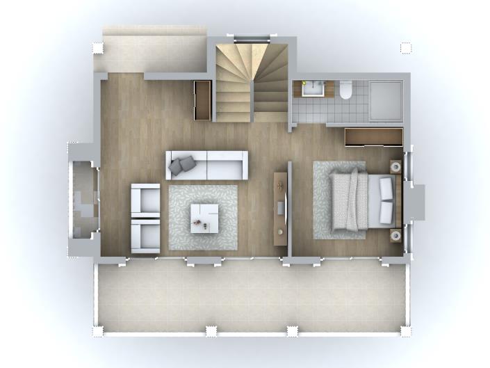 Image No.7-Villa / Détaché de 4 chambres à vendre à Ovacik