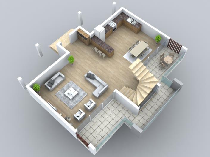 Image No.12-Villa / Détaché de 4 chambres à vendre à Ovacik