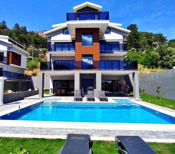 Image No.2-Villa / Détaché de 4 chambres à vendre à Göcek