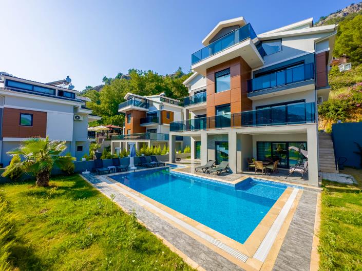 Image No.3-Villa / Détaché de 4 chambres à vendre à Göcek