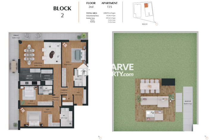 Image No.23-Appartement de 3 chambres à vendre à Quarteira