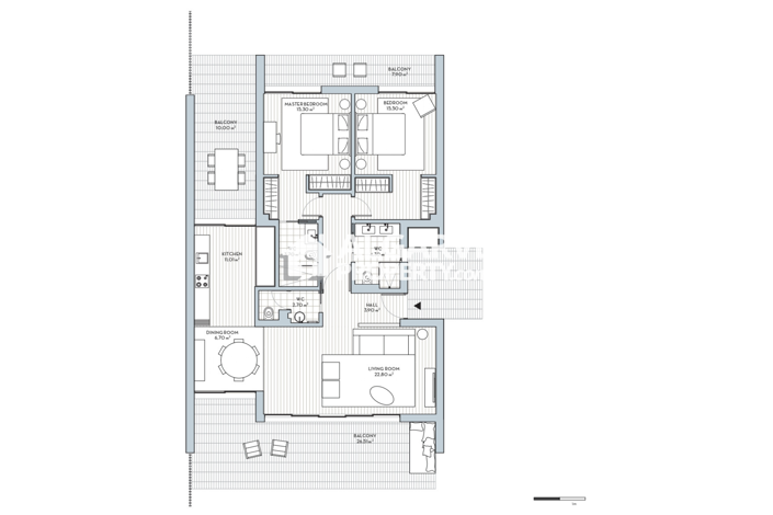 Image No.27-2 Bed Apartment for sale