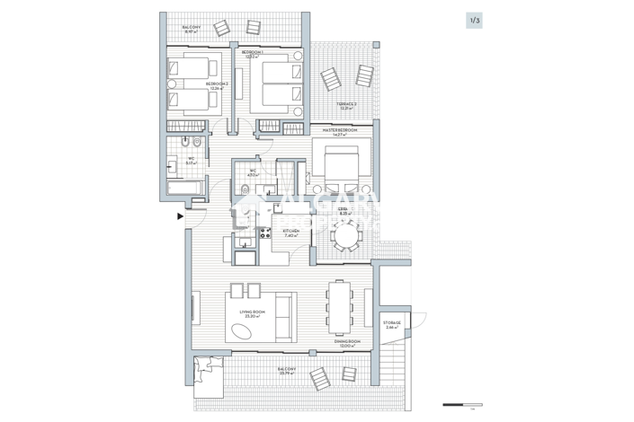 Image No.28-3 Bed Apartment for sale