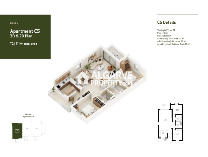 Image No.14-2 Bed Property for sale