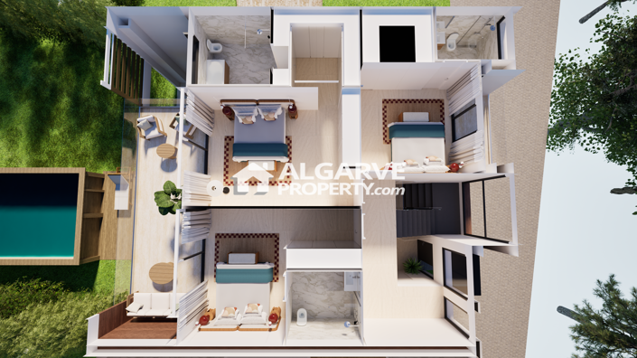 Image No.10-Maison de ville de 4 chambres à vendre à Olhos D'agua