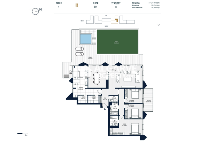 Image No.60-3 Bed Apartment for sale