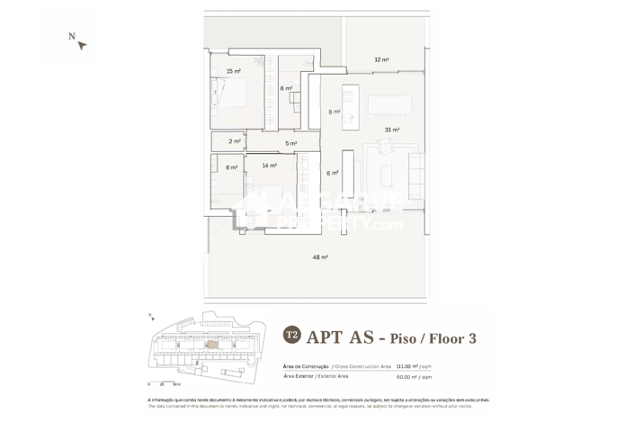 Image No.26-2 Bed Apartment for sale