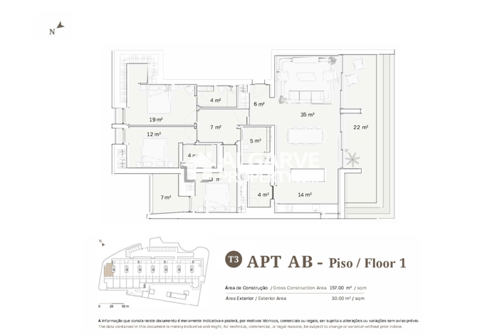 Image No.37-3 Bed Apartment for sale