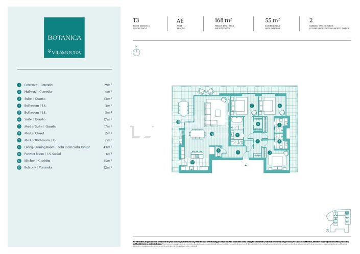 Image No.20-3 Bed Apartment for sale