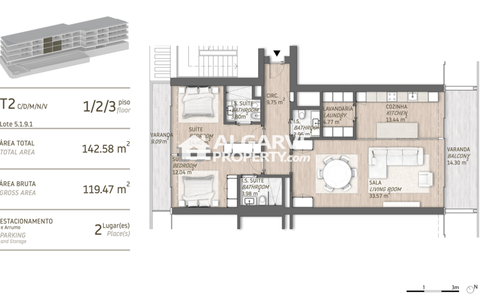 Image No.27-Appartement de 2 chambres à vendre