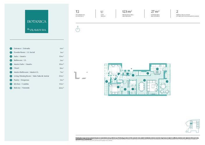 Image No.21-2 Bed Apartment for sale