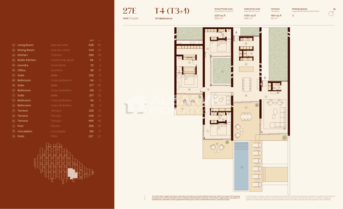 Image No.19-4 Bed Apartment for sale