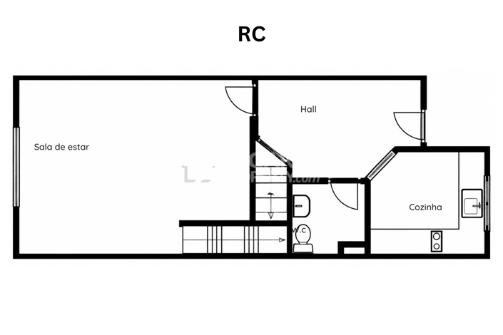 Image No.41-2 Bed Semi-Detached for sale