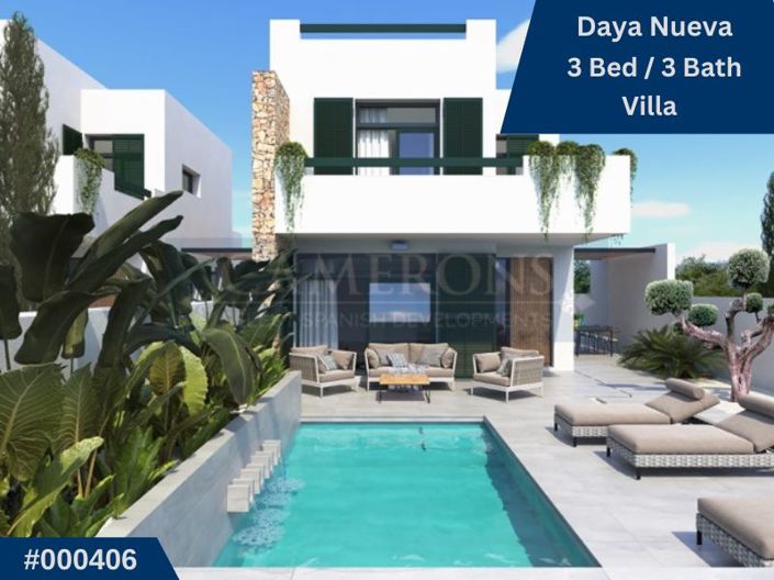 Image No.1-Villa de 3 chambres à vendre à Daya Nueva