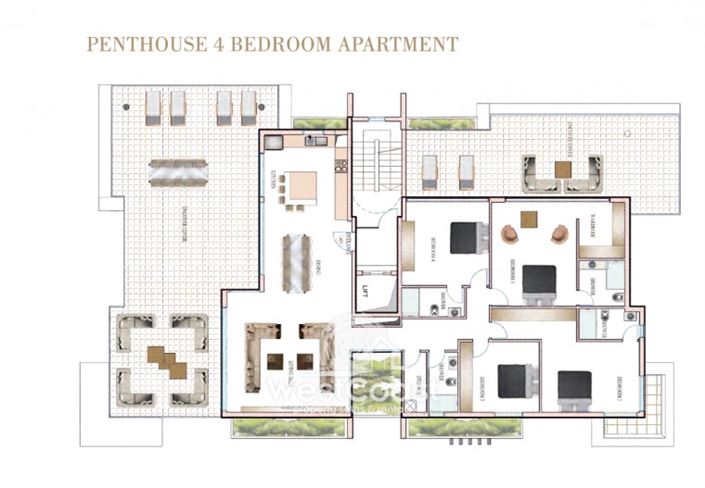 Image No.8-4 Bed Apartment for sale