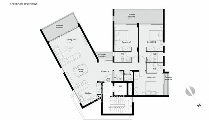 Image No.4-3 Bed Apartment for sale