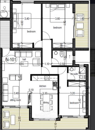 Image No.4-3 Bed Apartment for sale