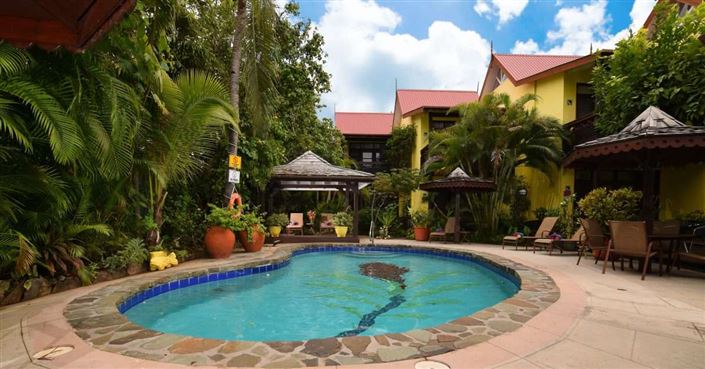 Image No.1-Un hôtel de 11 chambres à vendre à Rodney Bay