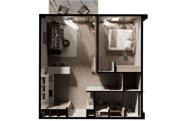 Image No.13-1 Bed Townhouse for sale