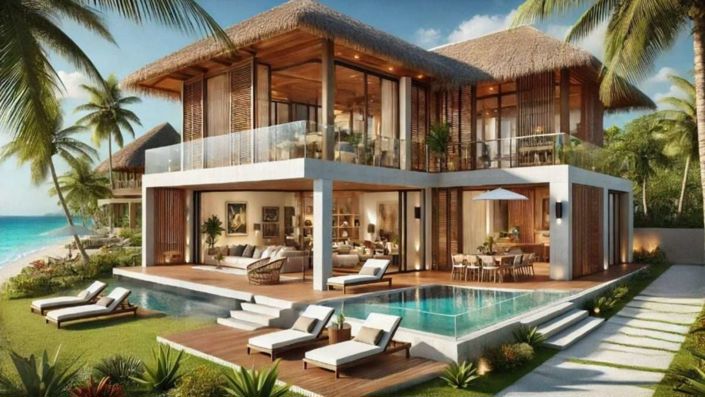 Image No.2-Villa de 4 chambres à vendre à Sainte Lucie