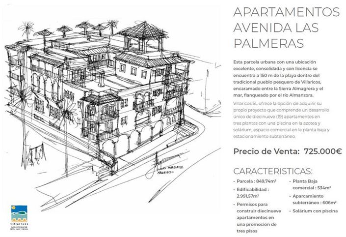 Image No.2-Terre à vendre à Villaricos