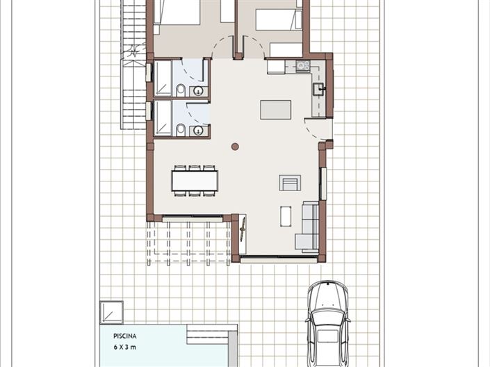 Image No.21-Villa de 3 chambres à vendre à Vera Playa