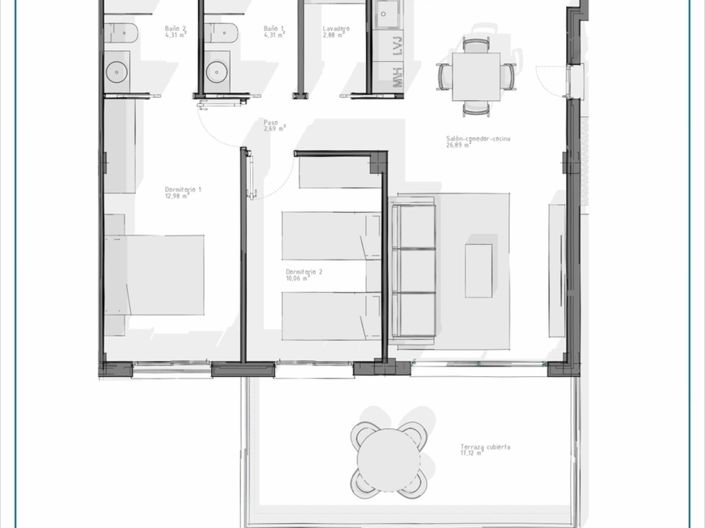 Image No.7-3 Bed Apartment for sale