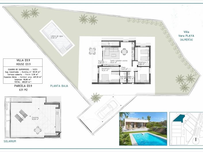 Image No.21-3 Bed Villa for sale