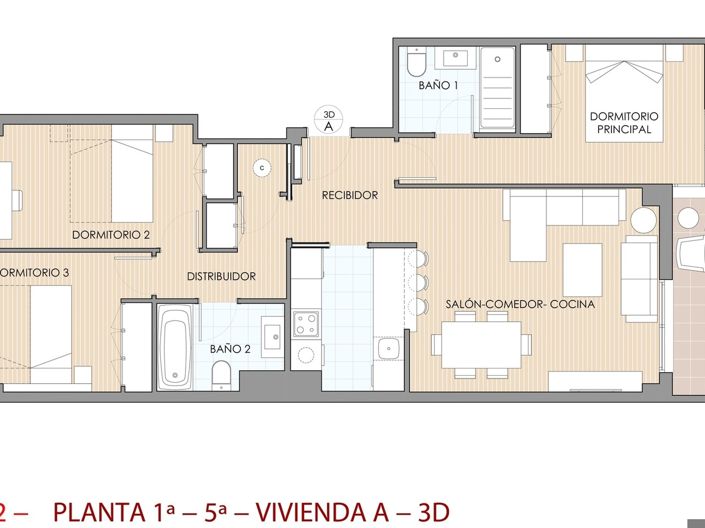 Image No.13-3 Bed Apartment for sale