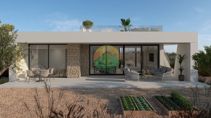 Image No.1-Villa de 3 chambres à vendre à Hacienda del Alamo