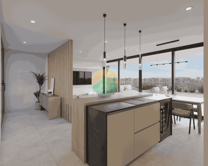 Image No.4-Villa de 3 chambres à vendre à Hacienda del Alamo