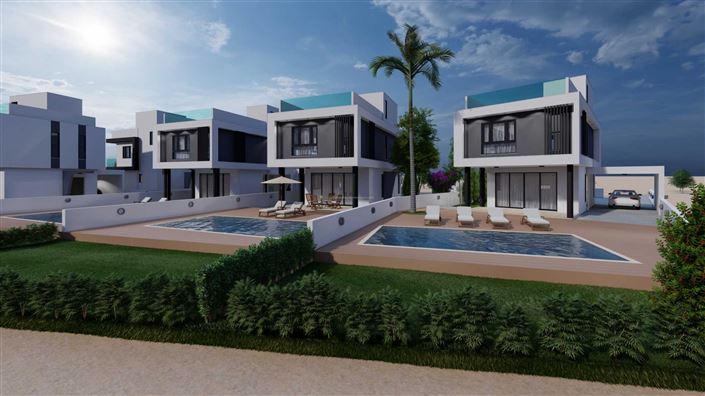 Image No.1-Villa / Détaché de 4 chambres à vendre à Kapparis
