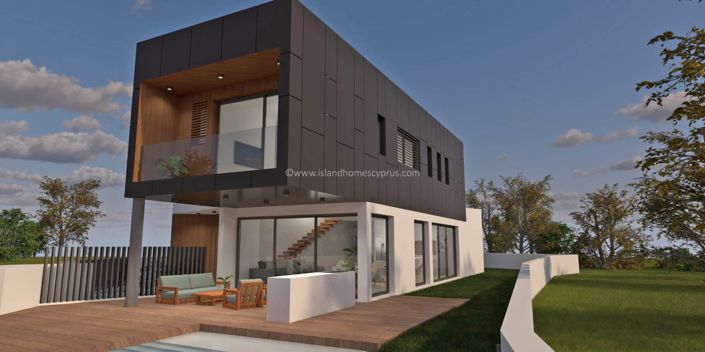 Image No.2-Villa / Détaché de 4 chambres à vendre à Pernera