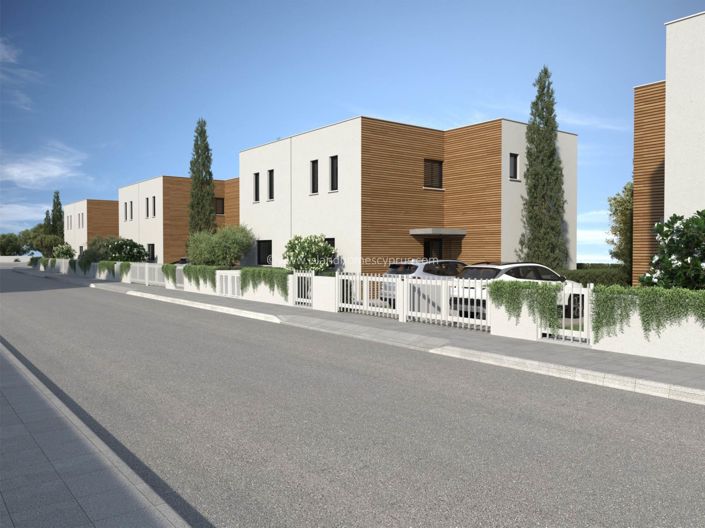 Image No.1-Jumelé de 3 chambres à vendre à Deryneia
