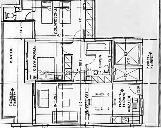 Image No.8-Appartement de 2 chambres à vendre à Kapparis