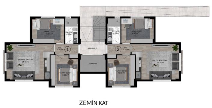 Image No.25-2 Bed Apartment for sale