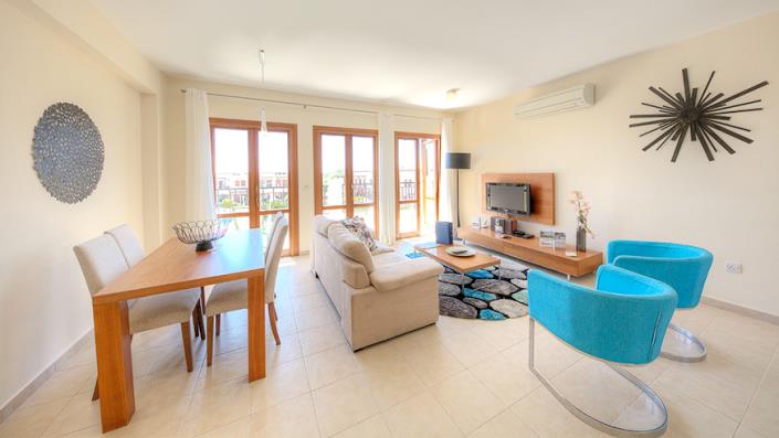 Image No.4-Appartement de 2 chambres à vendre à Aphrodite Hills